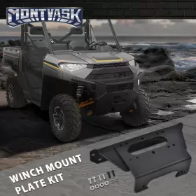 MMO088898 POLARIS Winch Mount Plate Kit Xp 1000 4X4 Ranger #2
