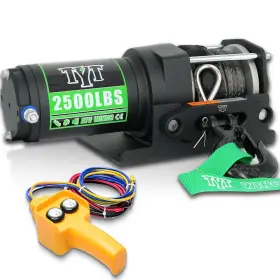 PP3PL1700011 4WD Tyt Atv Electric Winch Synthetic Rope