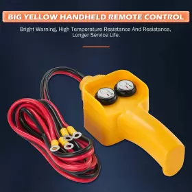 A-2000-OR AC-DK Electric Winch Synthetic Cable Towing Atv Utv #2
