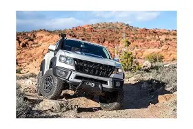 18060010AA AEV Bison Winch Mount ZR2 #2
