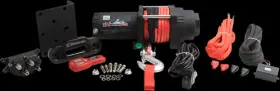 QIFS295VTD BALLS Bolt Winch Synthetic Rope