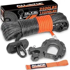 ATSWR060-15 ALL-TOP Bsr Winch Rope Hook Atv Utv