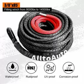 708111961042 ALLTOAUTO Synthetic Winch Rope Dyneema #2