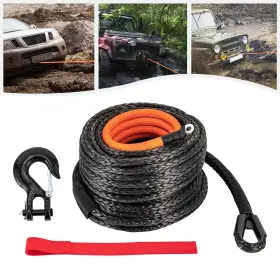 769092547465 ANEZDBOZR Synthetic Winch Rope Kit 500 #2