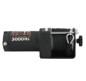 SR-3000 AOUVAU Atv Utv Winch Synthetic Rope Towing Electric