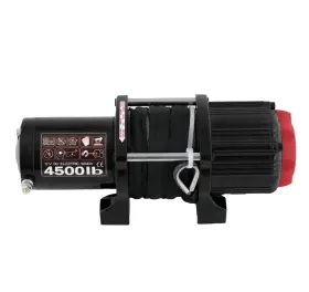 SR-4500 AOUVAU Winch Synthetic Rope Towing Electric Atv Utv