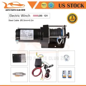 APC116583B01 APC Electric Recovery Winch Towing Trailer Rope