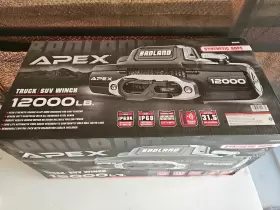 56385 APEX Badland Offroad Winch Synthetic Rope Wireless 4X4 #3