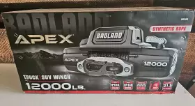 56385 APEX Badland Offroad Winch Synthetic Rope Wireless 4X4