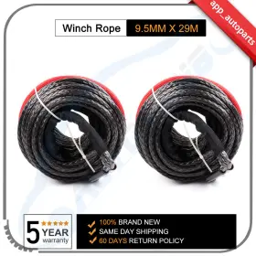 AP826802P01 Synthetic Winch Rope Line Recovery Cable Atv Utv