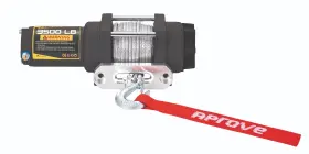 S3500-SRD APROVE Atv Utv Winch Dyneema Synthetic Rope Hawse