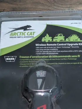 2436-110 ARCTIC CAT Warn Winch Wireless Remote Kit Arctic-cat #2