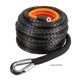 VDJ000640 AREMOLO Synthetic Winch Rope Line Hook Kit #2