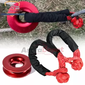 934659117928 ASTRADEPOT Winch Towing Shackle Recovery Ring