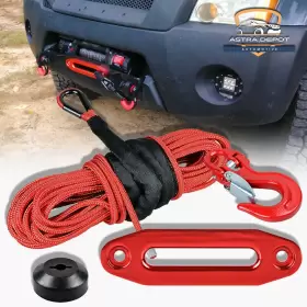 934664122115 ASTRADEPOT Synthetic Winch Rope Hawse Fairlead