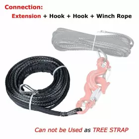 934664123174 ASTRADEPOT Synthetic Winch Rope Extension Line #3