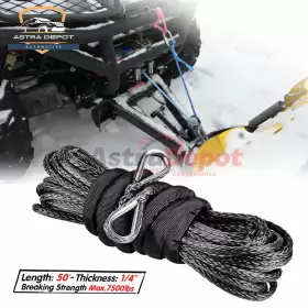 934664123174 ASTRADEPOT Synthetic Winch Rope Extension Line