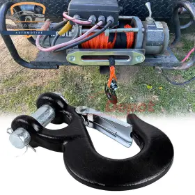 934666119014 ASTRADEPOT Forged Synthetic Rope Winch Hook