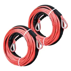 934668118053 ASTRADEPOT Synthetic Winch Rope Extension Towing #2