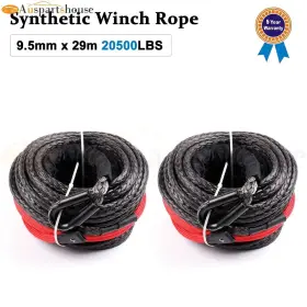12398891 AUSPARTSHOUSE Synthetic Winch Rope Line Recovery