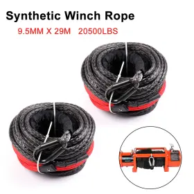 ADP82680201Y AUTODAYPLUSE Winch Rope Synthetic Line Recovery