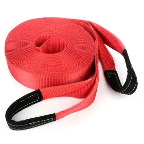 AUT108420P01 AUTODEALSPARTS Tow Strap Winch Tree Saver Snatch