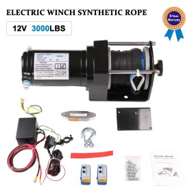 AUT116583P01 AUTODEALSPARTS Electric Winch Synthetic Cable
