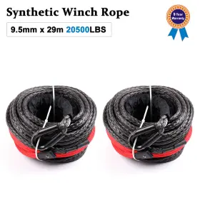 AUT826802P01 AUTODEALSPARTS Winch Tow Synthetic Rope Line Atv