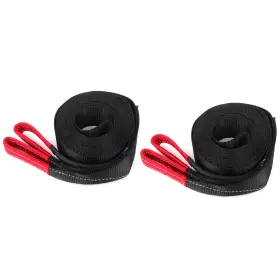 AUT841012P01 AUTODEALSPARTS Tow Strap Winch Tree Saver Snatch