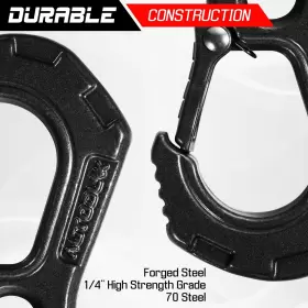 768484482827 AUTODUNK Synthetic Winch Rope Cable Line Kit #2