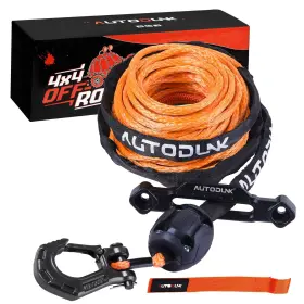 Wr-hso-al-kit AUTODUNK Synthetic Winch Rope Sleeve Fairlead