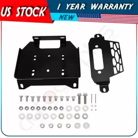 UN16396501S AUTOPARTS UNION General Utv Winch Mount Plate Rzr