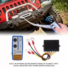 CYLK02A AUXITO Wireless Winch Remote Control Handset Volt #2