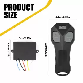 DCSXT-F150-11-14 AUXITO Wireless Remote Control Winch Switch #2
