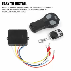 DCSXT-F150-11-14 AUXITO Wireless Remote Control Winch Switch #3