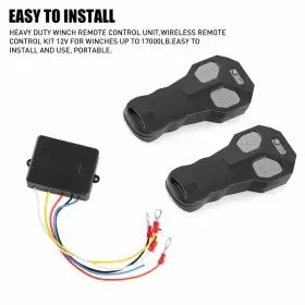 JPKZQ-2YK AUXITO Wireless Winch Remote Control Switch Kit #2