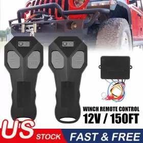 JPKZQ-2YK AUXITO Wireless Winch Remote Control Switch Kit