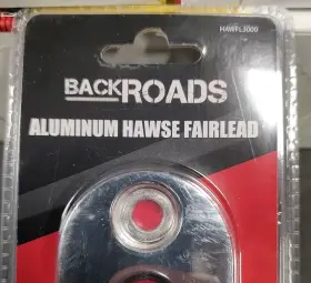 HAWFL3000 BACKROADS Billet Hawse Fairlead Synthetic Rope #2