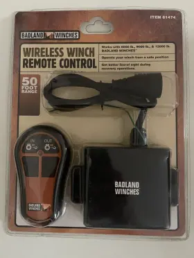 61474 BADLAND Winches Wireless Winch Remote Control #2