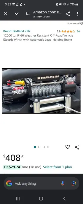 63770 BADLANDS M/C PRODUCTS Winch #3