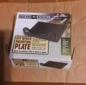 792363605229 BANDLAND Badlands Winches Atv Winch Mounting