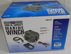 61237 BANDLAND WINCHES Badland Electric Winch Volt Remote