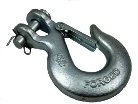 WR50 BEAR CREEK OUTDOORS Synthetic Winch Rope Forged Hook A1 #2