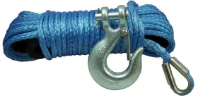 WR50 BEAR CREEK OUTDOORS Synthetic Winch Rope Forged Hook A1
