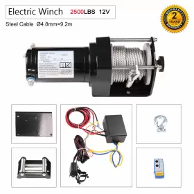B11657501EU BEURBESTPARTS Electric Recovery Winch Steel Cable #2