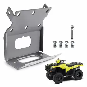 4SRUJG BFO Winch Mount Plate Bracket TRX420 TRX500 Honda #3