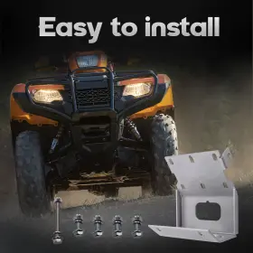 ESAX4U BFO Winch Mount Plate Bracket TRX420 Honda Foreman #3