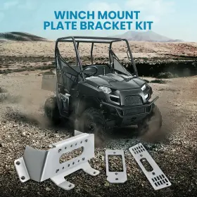 JGX8N3 BFO Winch Mount Steel Kit 400 500 570 800 4X4 Polaris #2