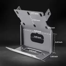 JR0UYH BFO Winch Mount Kit TRX420 TRX500 Honda Foreman #3