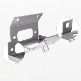XR41EH BFO Winch Mount Plate Bracket TRX420 TRX500 TRX520 #3